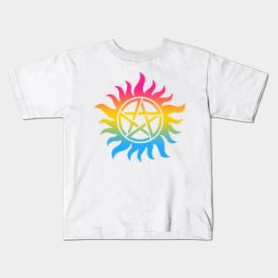 Supernatural Pansexual Pride Kids T-Shirt